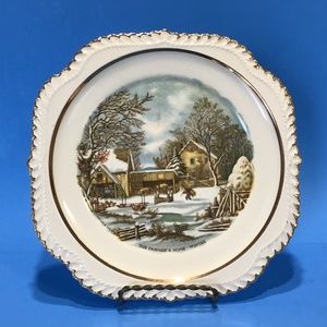 Collectibles plate 22 K Gold